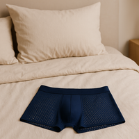 Luxueuze Ademenen Boxers voor Mannen Grijs™5 stuks + 5 GRATIS