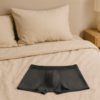 Luxueuze Ademenen Boxers voor Mannen Zwart™5 stuks + 5 GRATIS