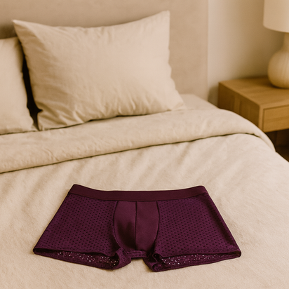 Luxueuze Ademenen Boxers voor Mannen Grijs™5 stuks + 5 GRATIS