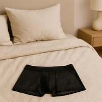 Luxueuze Ademenen Boxers voor Mannen Zwart™5 stuks + 5 GRATIS